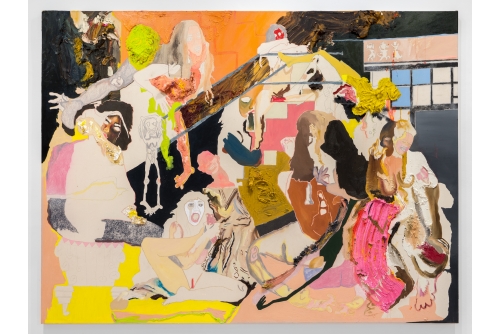 Cindy Phenix, Polymorphism of Power, 2017
Huile et pastel sur toile
182,88 x 243,84 cm (72” x 96”)
