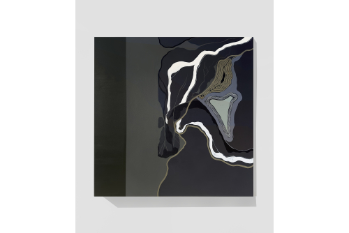 Moridja Kitenge Banza, Chiromancie #14 n°5, 2023
Acrylic on canvas
152,4 x 152,4 cm (60” x 60”)
