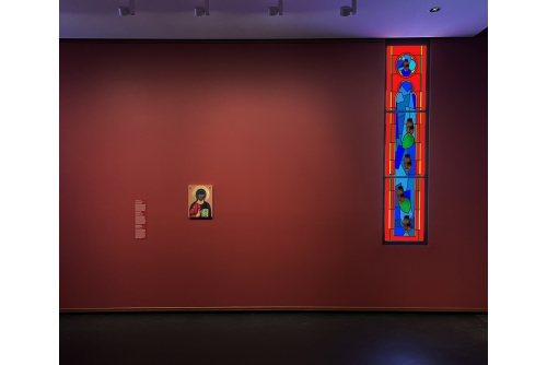 Moridja Kitenge Banza, Et la lumière fut, 2021
[commissaire / curator : Julie Crooks]
Installation view
AGO, Toronto, Canada
