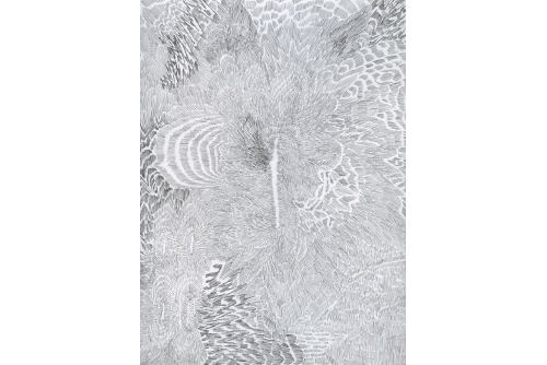 Guillaume Adjutor Provost, Sans titre (flux 03.05), 2019
Ink on paper
29,7 x 21 cm (11,7” x 8,3”)
