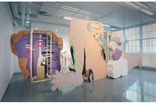 Cindy Phenix, A Feeling of Movement, 2019
Installation, Northwestern University, Chicago, USA
