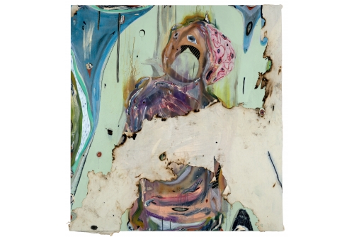 Manuel Mathieu, St Jack 3, 2019
Techniques mixtes sur toile
203 x 190 cm (80” x 75”)
Collection privée
