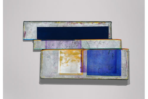 Jean-Benoit Pouliot, Stack, 2020 Digital print mounted on shaped aluminium 86 x 152,5 cm (34” x 60) $6000 CAD

