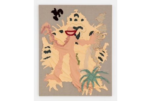Cindy Phenix, Distributive Agency, 2020
Textile, pastel et colle archive sur lin
152,5 x 123 cm (60” x 48”)
14 000 CAD
