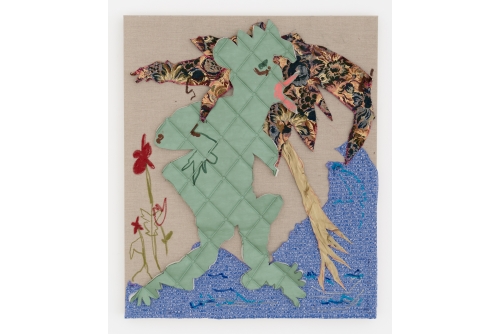 Cindy Phenix, Data Collected by Ordinary People, 2020
Textile, huile, pastel et colle archive sur lin
123 x 152,5 cm (36” x 30”)
VENDUE
