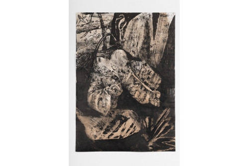 David Lafrance, L’origine du monde, 2021
Encre sur papier (ENCADRÉE)
73,7 x 53,3 cm (29” x 21”)
