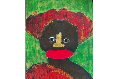 Nathan Eugene Carson, Matriarch, 2021
Mixed media on paper [UNFRAMED]
40,5 x 35,5 cm (16” x 14”)
Sold
