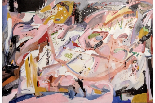 Clovis-Alexandre Desvarieux, Affirmation, 2019
Acrylique sur toile
122 x 175 cm (48” x 69”)
Vendue
