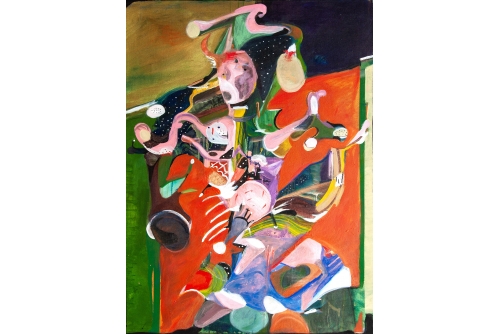Clovis-Alexandre Desvarieux, Cousine, 2019
Acrylic on canvas
122 x 91,5 cm (48” x 36”)
Sold
