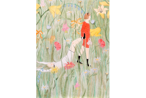 Allie Gattor, Drag, 2023
Stylo, crayon de couleur, pastel sec et feutre sur papier
122 x 91,4 cm (48” x 36”)
Collection Claridge
