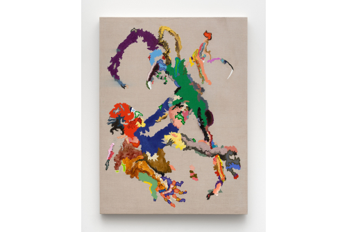 Cindy Phenix, Nourishment as I could, 2022
Huile et pastel sur toile de lin
122 x 91,5 cm (48” x 36”)
