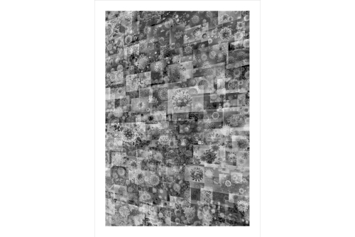 Alain Paiement, Atelier virome, 2023
Inkjet print on Hahnemühle Photo Rag Baryta paper
Mounted on Alupanel (FRAMED)
Ed. 1/3
152,4 x 106,7 cm (60″ x 42″)
